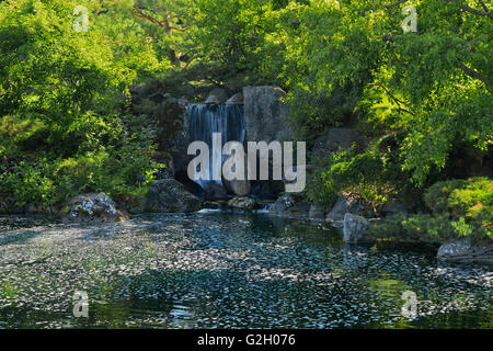 Nikka Yuko Japanese Garden Lethbridge in Alberta Kanada Stockfoto