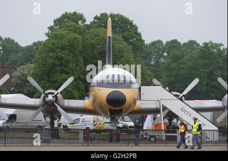 IWM Duxford, Cambridgeshire UK. 29. Mai 2016. Der amerikanische Air Show feiert das neu-transformierten American Air Museum. Stockfoto