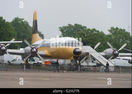 IWM Duxford, Cambridgeshire UK. 29. Mai 2016. Der amerikanische Air Show feiert das neu-transformierten American Air Museum. Stockfoto