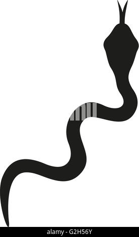 Schlange-Symbol Stockfoto