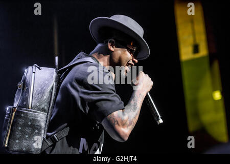 Detroit, Michigan, USA. 28. Mai 2016. JUVENILE Durchführung auf der Hip Hop Smackdown Tour im Fox Theatre in Detroit, MI am 28. Mai 2016 © Marc Nader/ZUMA Draht/Alamy Live News Stockfoto