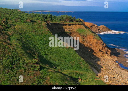 Küstenlinie entlang der Cabot Trail Cape Breton Island Nova Scotia Kanada Stockfoto