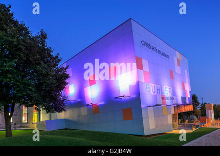 Manitoba Kindermuseum an den Gabelungen, Winnipeg, Manitoba, Kanada Stockfoto