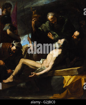 Jusepe de Ribera - Martyrium des Hl. Andreas - Museum of Fine Arts, Budapest Stockfoto