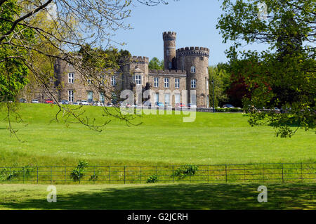 Cyfarthfa Schloss ehemalige Wohnhaus der Familie Crawshay, Merthyr Tydfil, South Wales, UK. Stockfoto