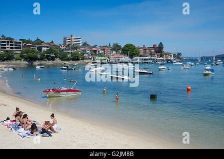 Harbourside Strand Manly Sydney NSW Australia Stockfoto