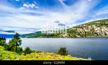 Nicola Lake im Nicola Tal entlang Highway 5A zwischen Kamloops und Merritt, Britisch-Kolumbien Stockfoto