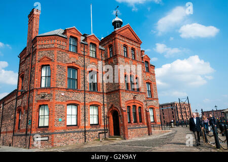 Die Liverpool Pilot Office 1883-1978 von dem Piloten führen würden Schiffe auf dem Mersey.  Jetzt Teil von nationale Museen Liverpool. Stockfoto