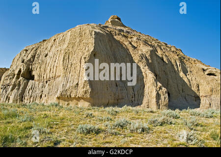 Schloss Butte und Big Muddy Badlands Big Muddy Badlands Saskatchewan Kanada Stockfoto