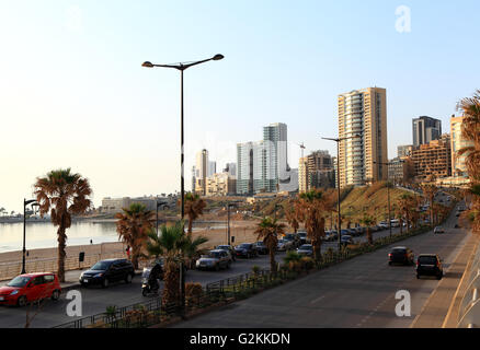 Beirut, Leben in der Stadt Stockfoto