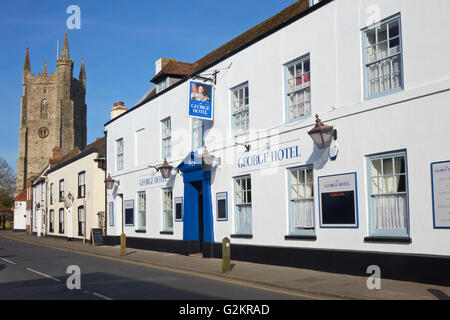 Das George Hotel, Lydd, Kent, England, Vereinigtes Königreich, England, GB Stockfoto