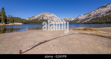 Tenaya See im Yosemite-Nationalpark, Kalifornien, USA Stockfoto