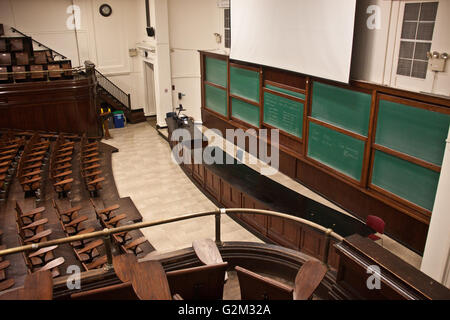 Hörsaal an Columbia Teachers College, New York Stockfoto