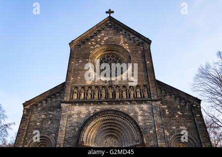 Kirche der Heiligen Cyrill und Methodius in Prag, Tschechische Republik Stockfoto