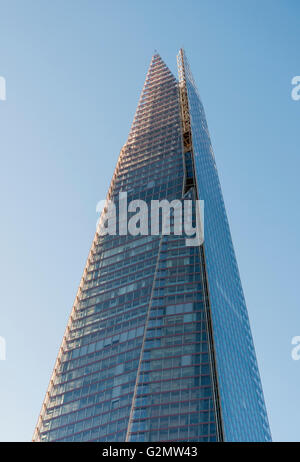 Die Scherbe, 95-geschossiges Hochhaus, entworfen von Renzo Piano, Southwark, London, London Region, England, Vereinigtes Königreich Stockfoto