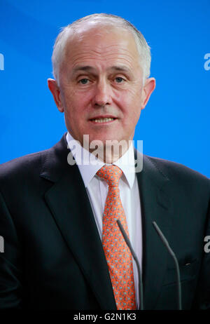 Malcolm Turnbull - Treffen der dt. Bundeskanzlerin Mit Dem Australischen Ministerpraesidenten, Bundeskanzleramt, 13. 20 November Stockfoto