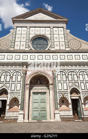 Kirche Santa Maria Novella, Piazza Di Santa Maria Novella, Florenz, Toskana, Italien Stockfoto