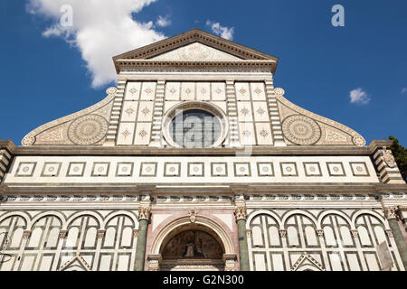 Kirche Santa Maria Novella, Piazza Di Santa Maria Novella, Florenz, Toskana, Italien Stockfoto