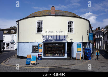 Alpenkrähe Bäckerei in Padstow. Stockfoto