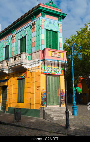 El Caminito, Stadtteil La Boca, Buenos Aires, Argentinien Stockfoto