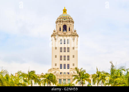 Rathaus Beverly Hills, Angeles, Architektur, Architektur, Beverly, Beverly Hills, Gebäude, Kalifornien, Churrigueresco, ci Stockfoto