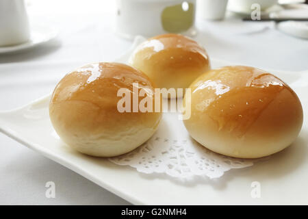 Chinesischer Dessert, Honig Brot Stockfoto