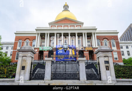 Massachusetts State House Stockfoto