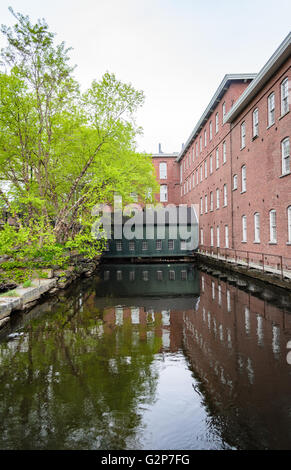 Lowell National Historical Park Stockfoto