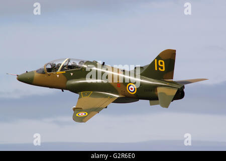 BAE Hawk T1A XX184, in 19 Staffeljubiläumfarben Stockfoto