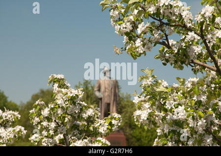 Michurin Garten und Denkmal am WDNCh, Moskau, Russland Stockfoto