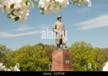 Michurin Garten und Denkmal am WDNCh, Moskau, Russland Stockfoto