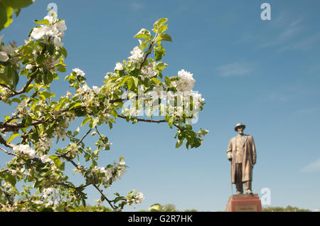 Michurin Garten und Denkmal am WDNCh, Moskau, Russland Stockfoto