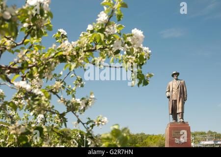 Michurin Garten und Denkmal am WDNCh, Moskau, Russland Stockfoto