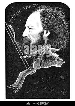 Alfred Tennyson Stockfoto