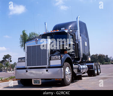 Großen amerikanischen Kenworth Trucks. Stockfoto