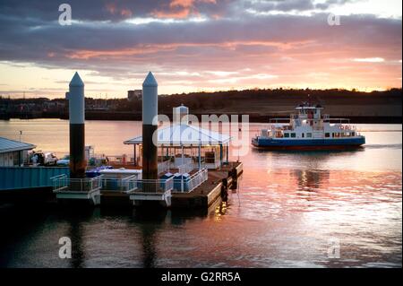 Tyne Ferry Terminal South Shields Stockfoto