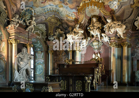 Wroclaw, Polen, Aula Leopoldina im Museum der Universität Breslau Stockfoto