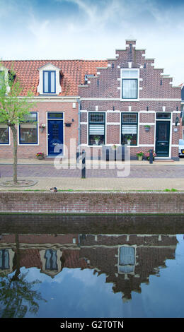 alte Fischerei Dorf Marken in den Niederlanden. Der Nähe von Amsterdam. Authentisches Leben Stockfoto