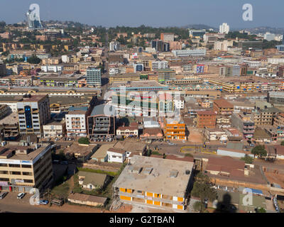 Uganda, Kampala Stadt skyline Stockfoto