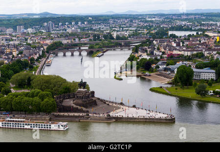 Ehrenbreitstein Stockfoto