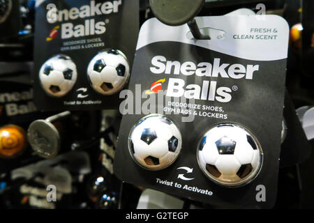 Modell des Sporting Warenspeicher Interieur, NYC Stockfoto Modell des Sporting Warenspeicher Interieur, NYC Stockfoto