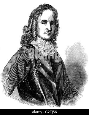 John Hampden war ein englischer Politiker einer der führenden Parlamentarier beteiligt die Autorität von Charles i. von England im Vorfeld des englischen Bürgerkrieges Stockfoto