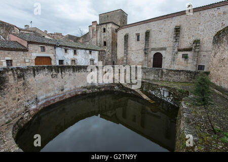 Alten Reservoir, La Alberca, Trujillo, Extremadura, Spanien Stockfoto