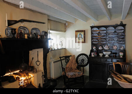 Schottland, Burns Country, Souter Johnnie Hütte wohnen. Stockfoto