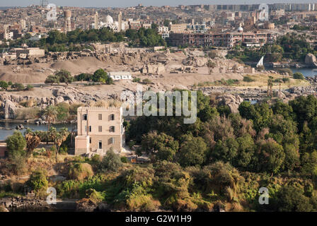 Elephantine und anderen Inseln des Nil, Assuan, Oberägypten Stockfoto