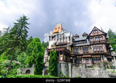 Pelisor Palastes, Rumänien, Siebenbürgen, Transsilvanien, Siebenbürgen (Transsilvanien), Sinaia Stockfoto