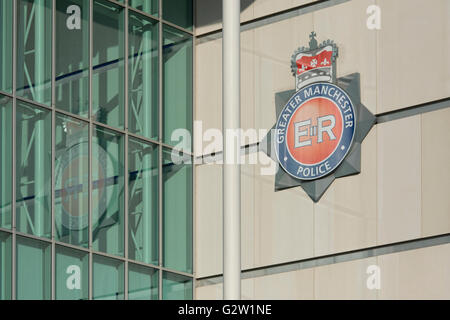 Die größere Manchester Polizeipräsidium befindet sich im Central Park in Newton Heath-Viertel der Stadt Stockfoto