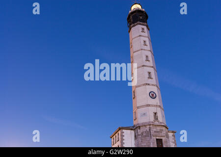 Calais Lighthouse befindet sich in der Straße von Calais in Frankreich Stockfoto