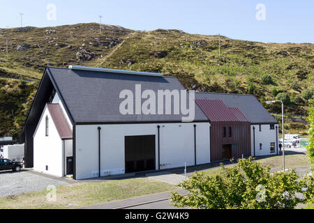 Die Insel Harris Brennerei in Tarbert Western Isles äußeren Hebriden Schottland Vereinigtes Königreich. Stockfoto