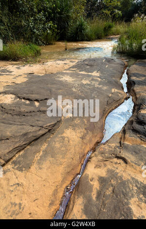 Banfora verliebt sich in Kaskaden Region, Burkina Faso Stockfoto